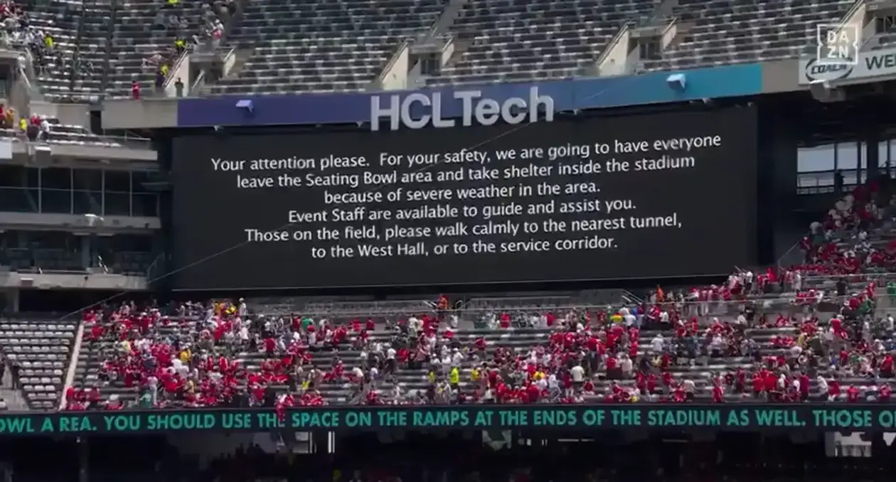 Przerwany mecz Klubowe Mistrzostwa Świata