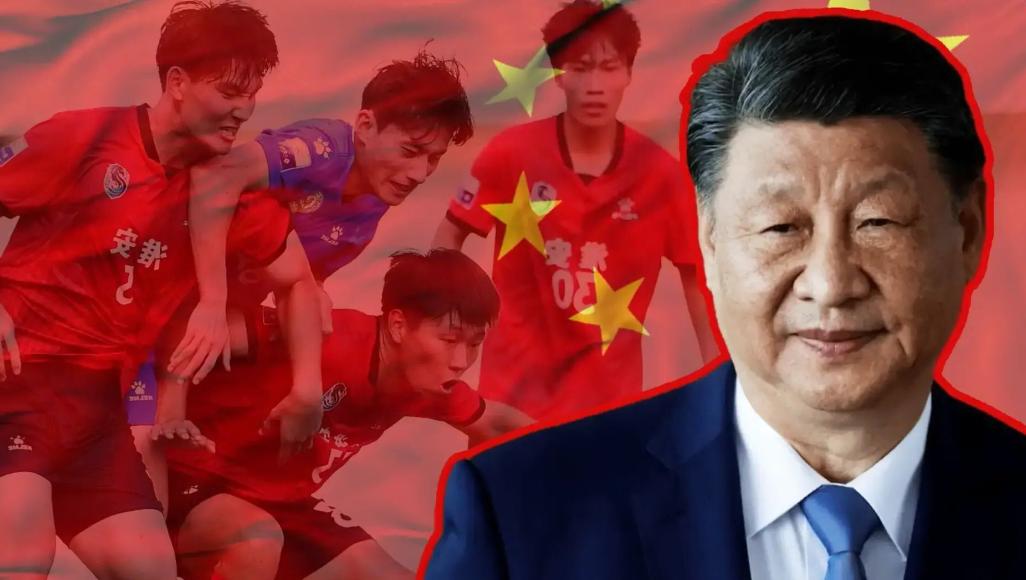 Chiny piłka nożna Polityka