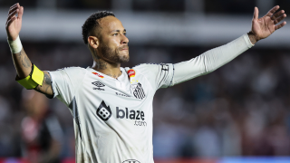 Neymar po powrocie do Santosu