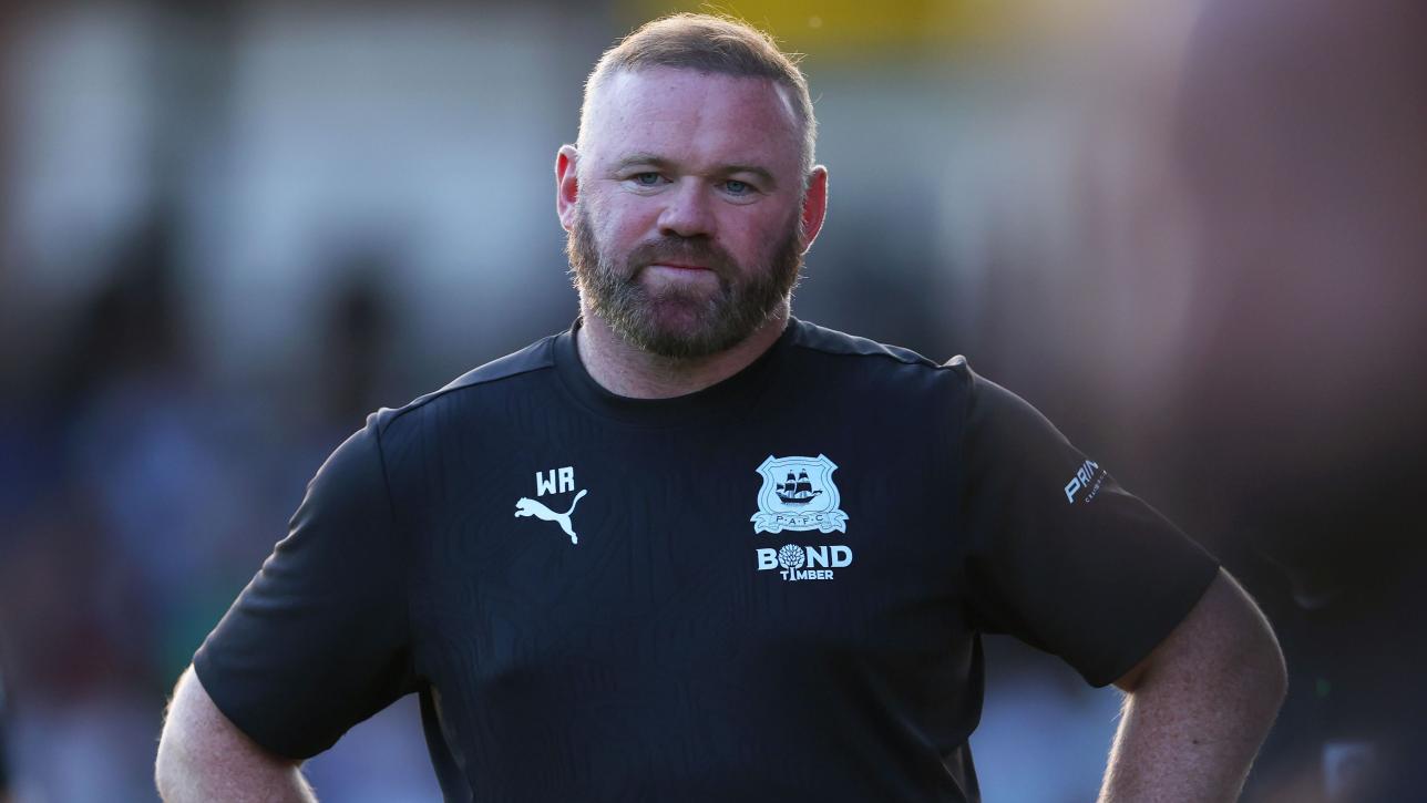 Wayne Rooney jest trenerem Plymouth Argyle
