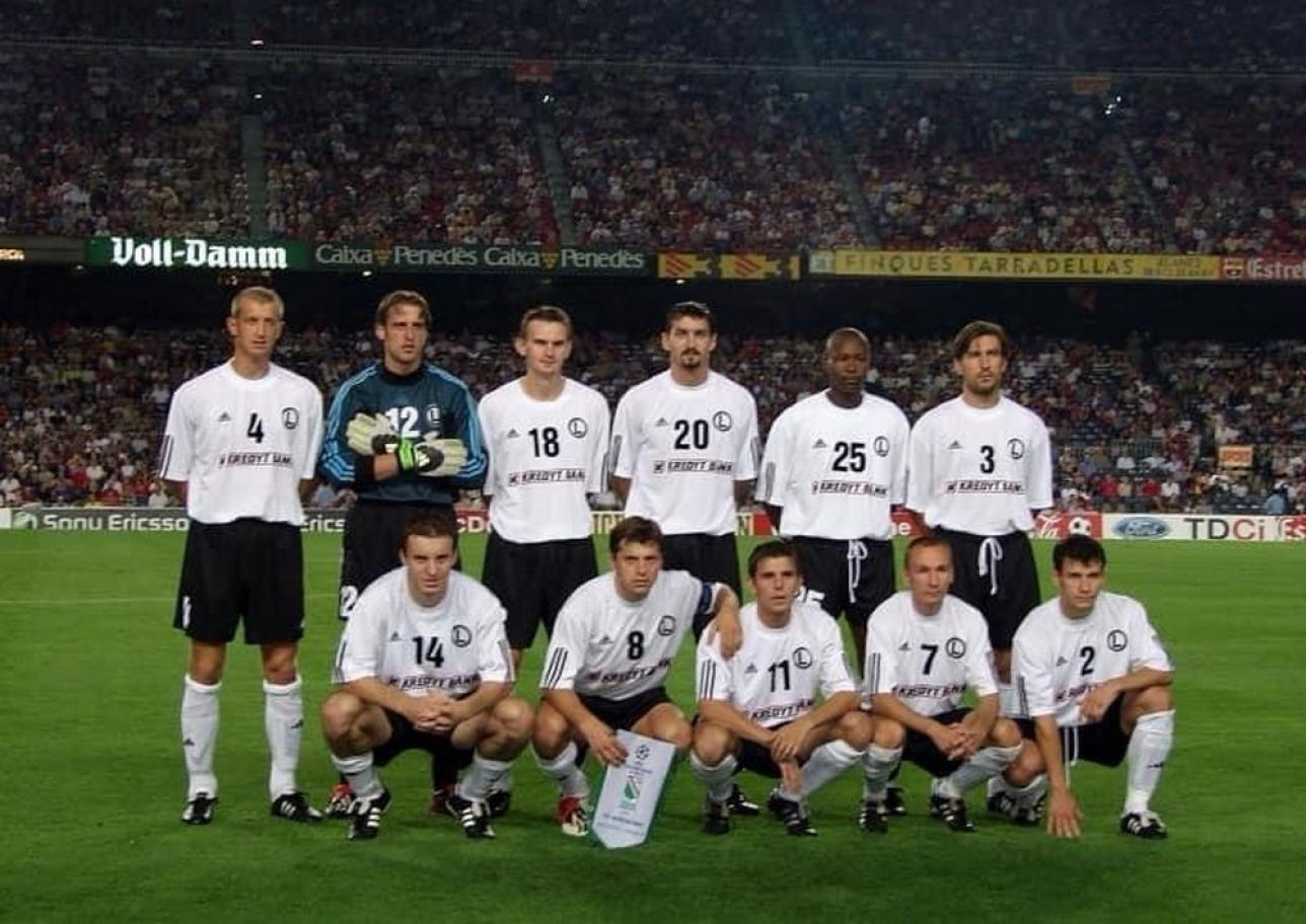 Legia Warszawa w 2001