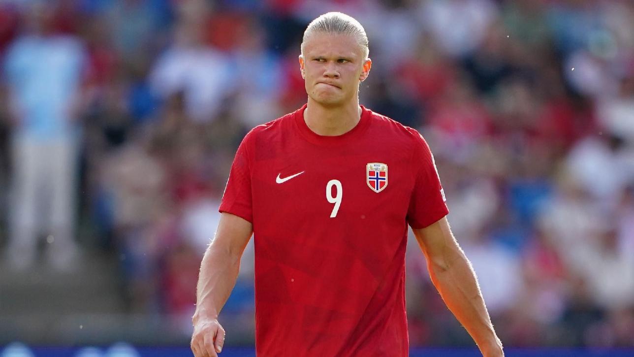 Erling Haaland w reprezentacji Norwegii
